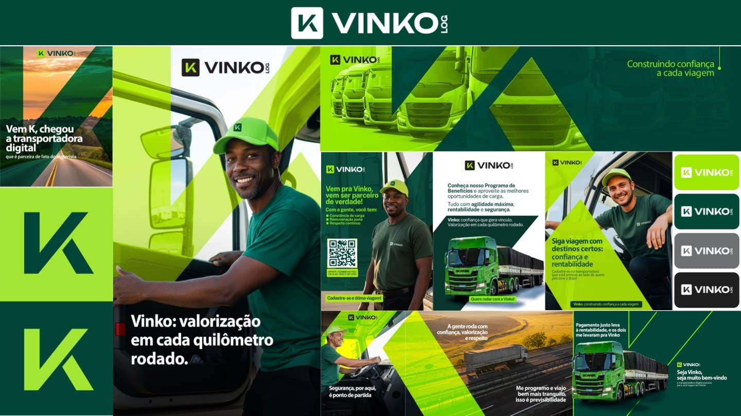 moodboard Vinko go-to-market em logística